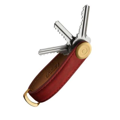 ORBITKEY LEATHER MAPLE RED/RED
