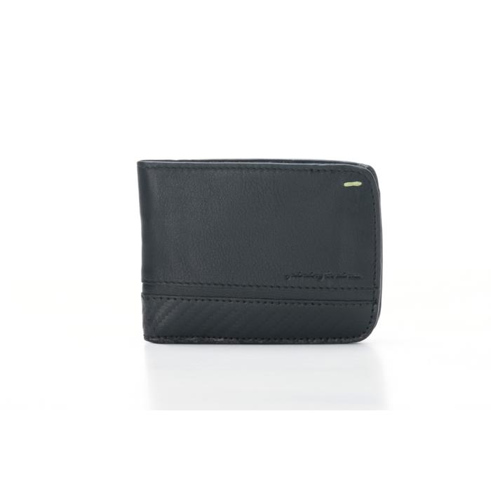 PININFARINA ΜΑΝ WALLET 8 CARDS+COIN CARBON-RFID STOP